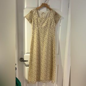 maxi length pastel bridgerton floral 90s prom gown prairiecore milkmaid dress